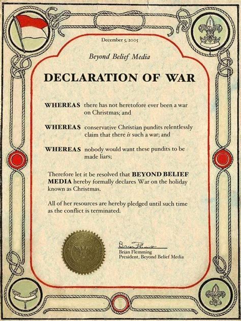 Automatic war declaration .